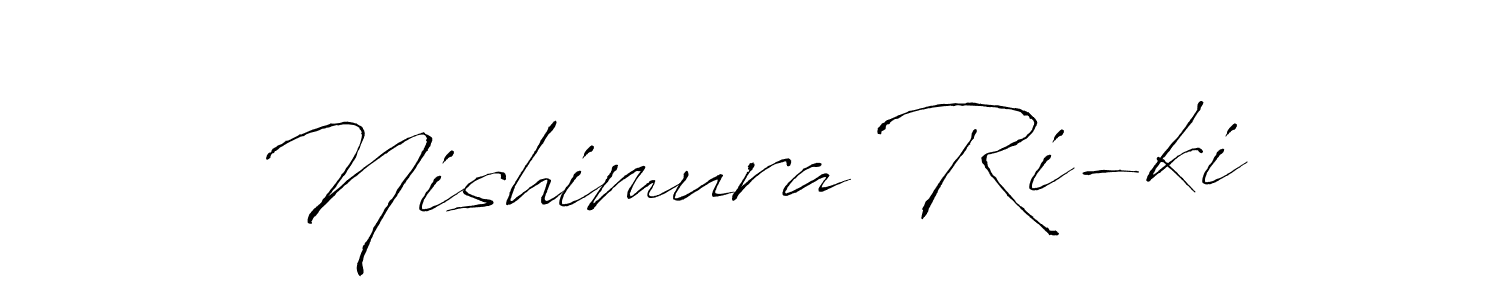 Similarly Antro_Vectra is the best handwritten signature design. Signature creator online .You can use it as an online autograph creator for name Nishimura Ri-ki. Nishimura Ri-ki signature style 6 images and pictures png