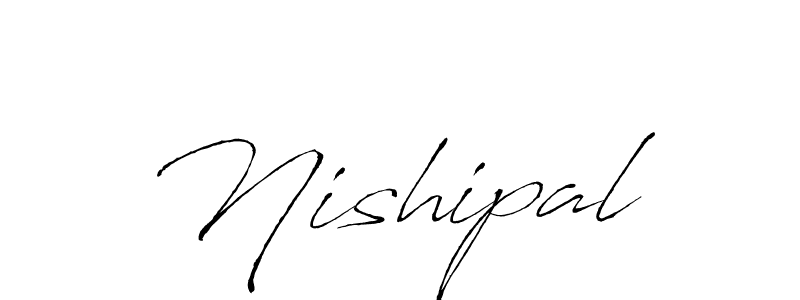 Antro_Vectra is a professional signature style that is perfect for those who want to add a touch of class to their signature. It is also a great choice for those who want to make their signature more unique. Get Nishipal name to fancy signature for free. Nishipal signature style 6 images and pictures png