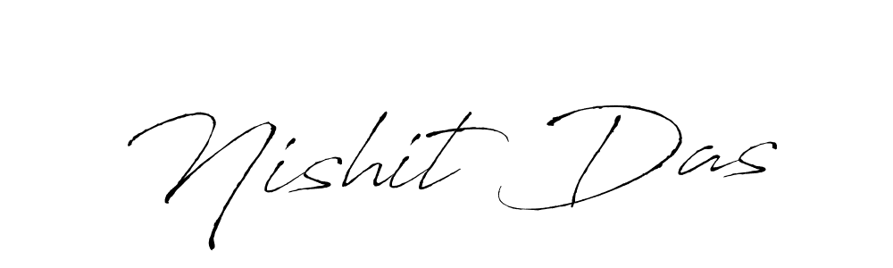 Nishit Das stylish signature style. Best Handwritten Sign (Antro_Vectra) for my name. Handwritten Signature Collection Ideas for my name Nishit Das. Nishit Das signature style 6 images and pictures png