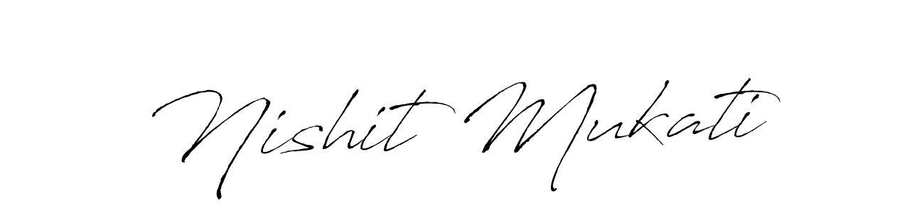 It looks lik you need a new signature style for name Nishit Mukati. Design unique handwritten (Antro_Vectra) signature with our free signature maker in just a few clicks. Nishit Mukati signature style 6 images and pictures png