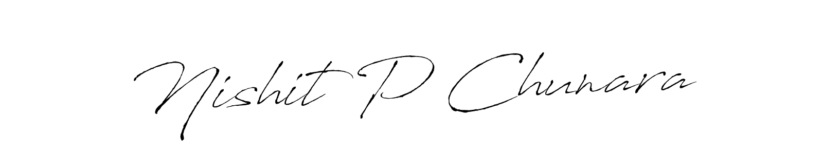 Similarly Antro_Vectra is the best handwritten signature design. Signature creator online .You can use it as an online autograph creator for name Nishit P Chunara. Nishit P Chunara signature style 6 images and pictures png