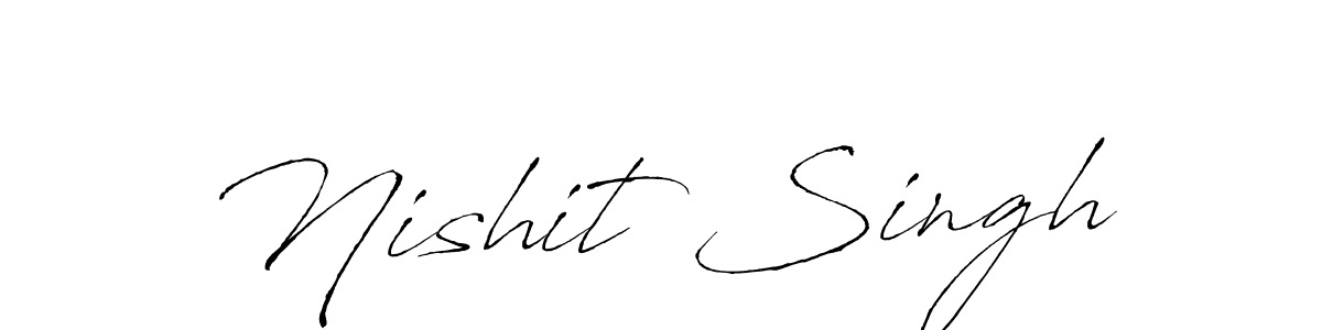 It looks lik you need a new signature style for name Nishit Singh. Design unique handwritten (Antro_Vectra) signature with our free signature maker in just a few clicks. Nishit Singh signature style 6 images and pictures png