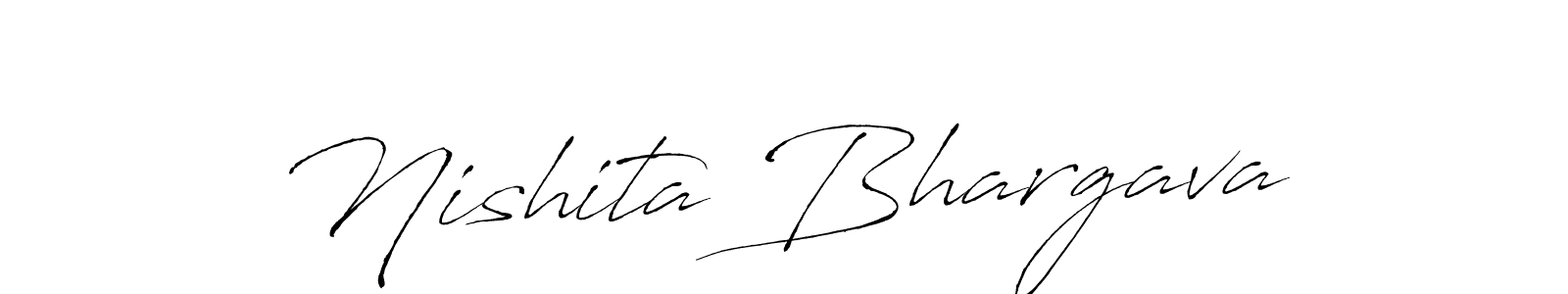 Similarly Antro_Vectra is the best handwritten signature design. Signature creator online .You can use it as an online autograph creator for name Nishita Bhargava. Nishita Bhargava signature style 6 images and pictures png