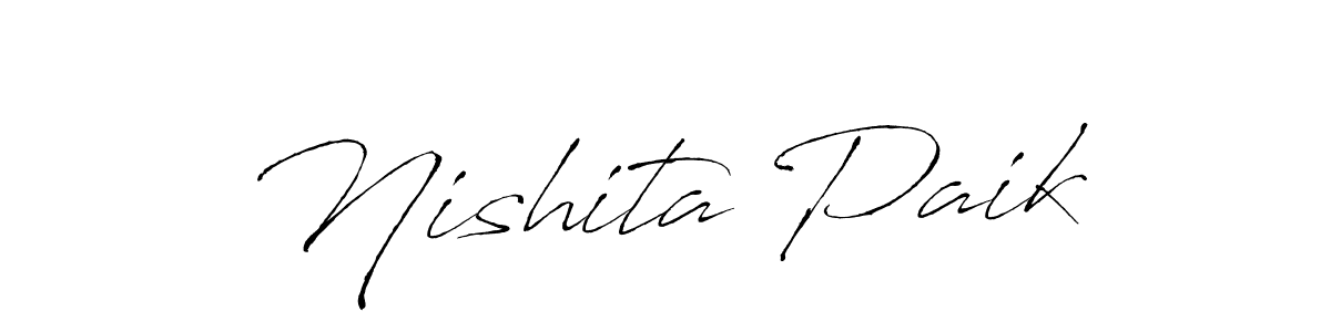 Make a beautiful signature design for name Nishita Paik. Use this online signature maker to create a handwritten signature for free. Nishita Paik signature style 6 images and pictures png