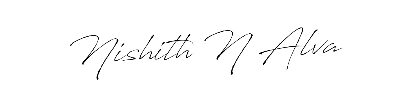 Best and Professional Signature Style for Nishith N Alva. Antro_Vectra Best Signature Style Collection. Nishith N Alva signature style 6 images and pictures png