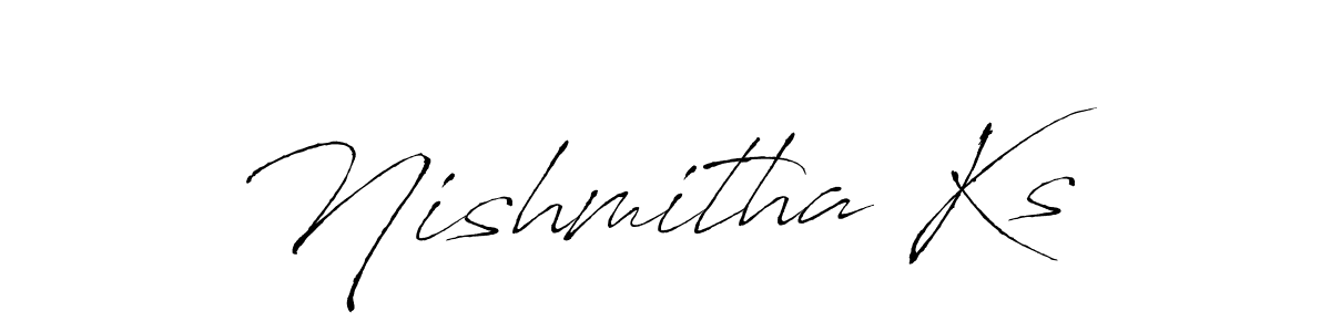 How to Draw Nishmitha Ks signature style? Antro_Vectra is a latest design signature styles for name Nishmitha Ks. Nishmitha Ks signature style 6 images and pictures png