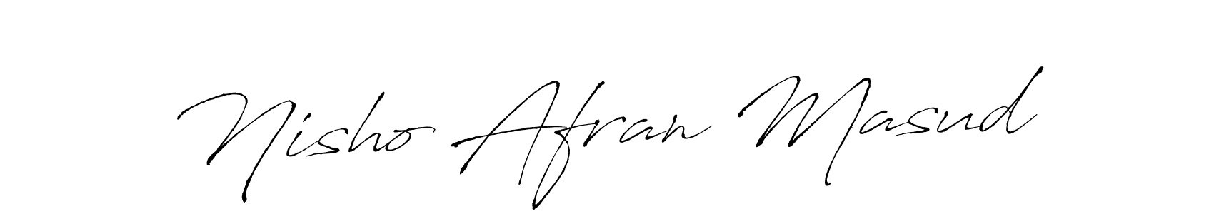 This is the best signature style for the Nisho Afran Masud name. Also you like these signature font (Antro_Vectra). Mix name signature. Nisho Afran Masud signature style 6 images and pictures png