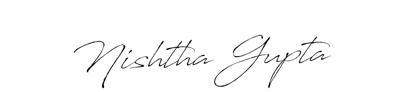 You can use this online signature creator to create a handwritten signature for the name Nishtha Gupta. This is the best online autograph maker. Nishtha Gupta signature style 6 images and pictures png