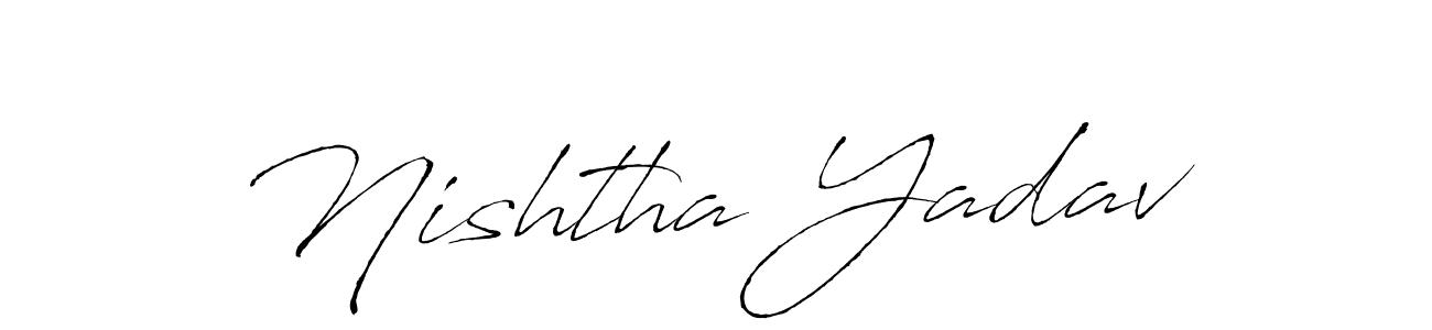 if you are searching for the best signature style for your name Nishtha Yadav. so please give up your signature search. here we have designed multiple signature styles  using Antro_Vectra. Nishtha Yadav signature style 6 images and pictures png