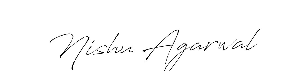 Once you've used our free online signature maker to create your best signature Antro_Vectra style, it's time to enjoy all of the benefits that Nishu Agarwal name signing documents. Nishu Agarwal signature style 6 images and pictures png