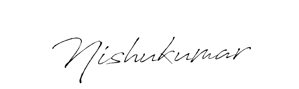 if you are searching for the best signature style for your name Nishukumar. so please give up your signature search. here we have designed multiple signature styles  using Antro_Vectra. Nishukumar signature style 6 images and pictures png