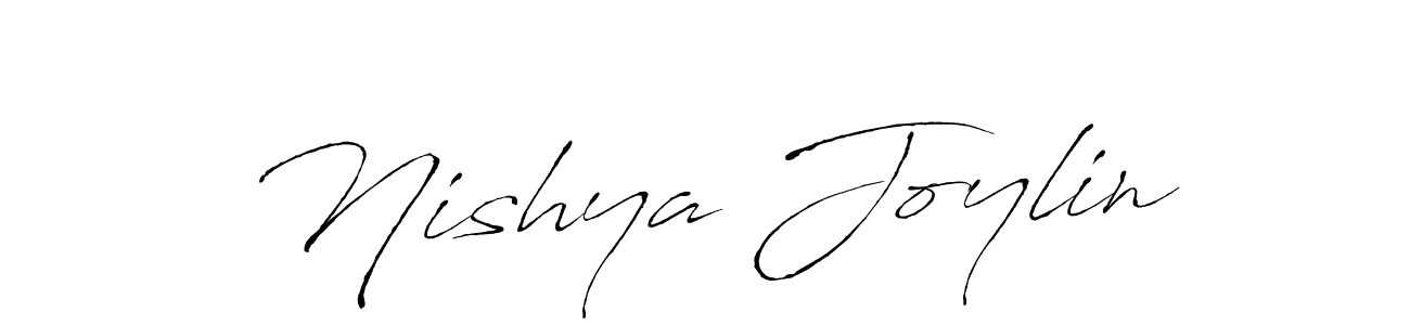 Nishya Joylin stylish signature style. Best Handwritten Sign (Antro_Vectra) for my name. Handwritten Signature Collection Ideas for my name Nishya Joylin. Nishya Joylin signature style 6 images and pictures png