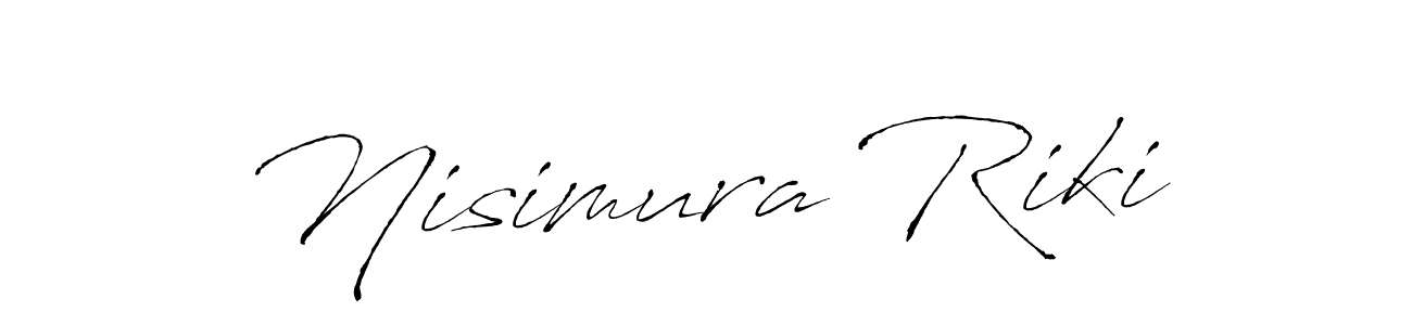 You should practise on your own different ways (Antro_Vectra) to write your name (Nisimura Riki) in signature. don't let someone else do it for you. Nisimura Riki signature style 6 images and pictures png