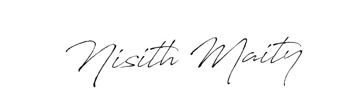 You should practise on your own different ways (Antro_Vectra) to write your name (Nisith Maity) in signature. don't let someone else do it for you. Nisith Maity signature style 6 images and pictures png