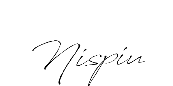 if you are searching for the best signature style for your name Nispiu. so please give up your signature search. here we have designed multiple signature styles  using Antro_Vectra. Nispiu signature style 6 images and pictures png