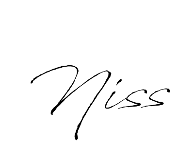 Similarly Antro_Vectra is the best handwritten signature design. Signature creator online .You can use it as an online autograph creator for name Niss. Niss signature style 6 images and pictures png