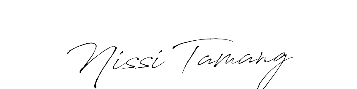 Check out images of Autograph of Nissi Tamang name. Actor Nissi Tamang Signature Style. Antro_Vectra is a professional sign style online. Nissi Tamang signature style 6 images and pictures png