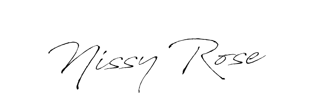 It looks lik you need a new signature style for name Nissy Rose. Design unique handwritten (Antro_Vectra) signature with our free signature maker in just a few clicks. Nissy Rose signature style 6 images and pictures png