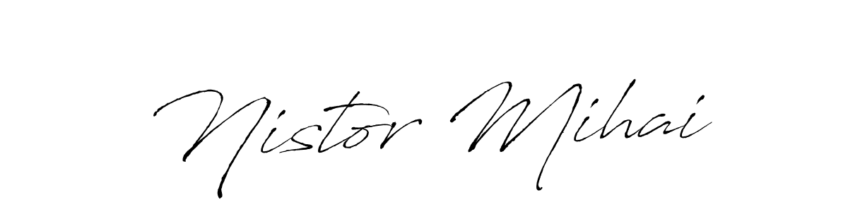 Make a short Nistor Mihai signature style. Manage your documents anywhere anytime using Antro_Vectra. Create and add eSignatures, submit forms, share and send files easily. Nistor Mihai signature style 6 images and pictures png