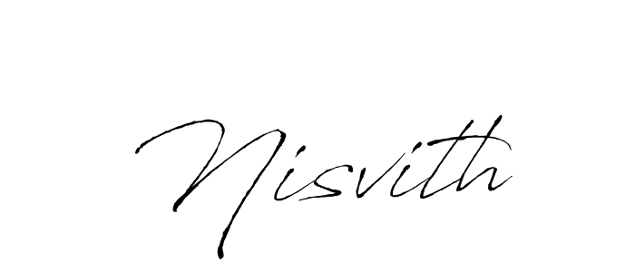 if you are searching for the best signature style for your name Nisvith. so please give up your signature search. here we have designed multiple signature styles  using Antro_Vectra. Nisvith signature style 6 images and pictures png