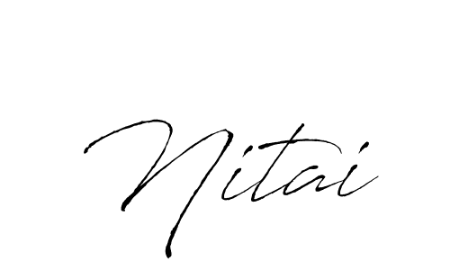 Also we have Nitai name is the best signature style. Create professional handwritten signature collection using Antro_Vectra autograph style. Nitai signature style 6 images and pictures png