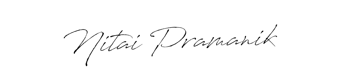 It looks lik you need a new signature style for name Nitai Pramanik. Design unique handwritten (Antro_Vectra) signature with our free signature maker in just a few clicks. Nitai Pramanik signature style 6 images and pictures png