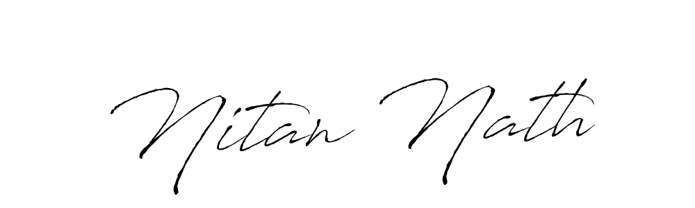 Antro_Vectra is a professional signature style that is perfect for those who want to add a touch of class to their signature. It is also a great choice for those who want to make their signature more unique. Get Nitan Nath name to fancy signature for free. Nitan Nath signature style 6 images and pictures png