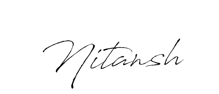 How to Draw Nitansh signature style? Antro_Vectra is a latest design signature styles for name Nitansh. Nitansh signature style 6 images and pictures png