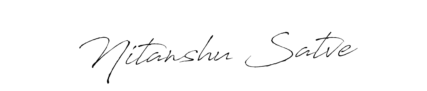 if you are searching for the best signature style for your name Nitanshu Satve. so please give up your signature search. here we have designed multiple signature styles  using Antro_Vectra. Nitanshu Satve signature style 6 images and pictures png