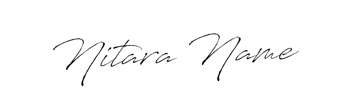 Similarly Antro_Vectra is the best handwritten signature design. Signature creator online .You can use it as an online autograph creator for name Nitara Name. Nitara Name signature style 6 images and pictures png