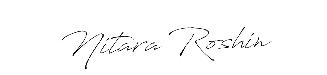 Once you've used our free online signature maker to create your best signature Antro_Vectra style, it's time to enjoy all of the benefits that Nitara Roshin name signing documents. Nitara Roshin signature style 6 images and pictures png