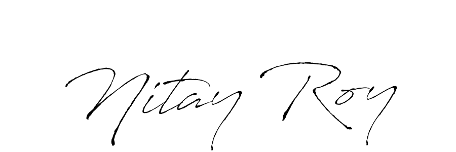 Similarly Antro_Vectra is the best handwritten signature design. Signature creator online .You can use it as an online autograph creator for name Nitay Roy. Nitay Roy signature style 6 images and pictures png