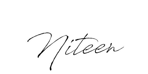 Once you've used our free online signature maker to create your best signature Antro_Vectra style, it's time to enjoy all of the benefits that Niteen name signing documents. Niteen signature style 6 images and pictures png