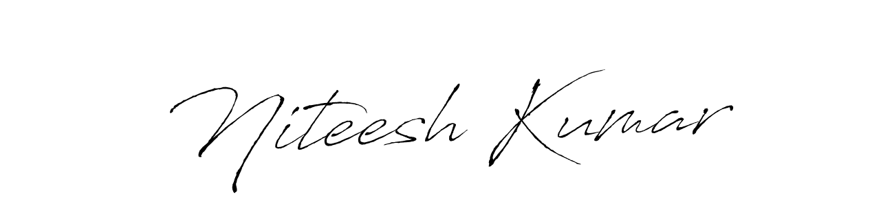 You should practise on your own different ways (Antro_Vectra) to write your name (Niteesh Kumar) in signature. don't let someone else do it for you. Niteesh Kumar signature style 6 images and pictures png