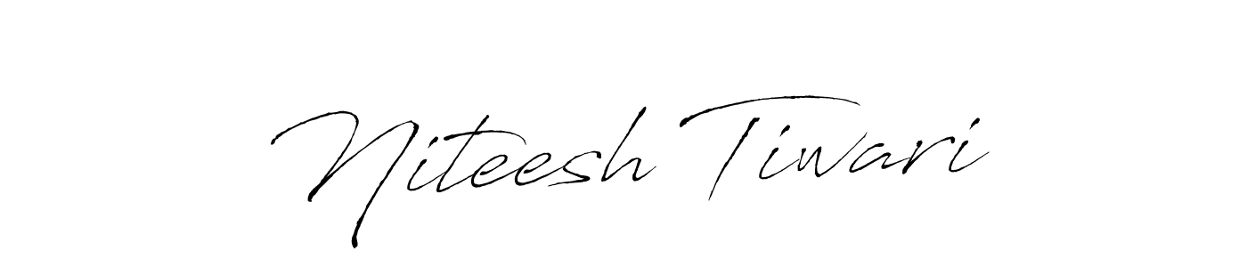 Niteesh Tiwari stylish signature style. Best Handwritten Sign (Antro_Vectra) for my name. Handwritten Signature Collection Ideas for my name Niteesh Tiwari. Niteesh Tiwari signature style 6 images and pictures png