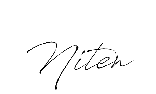 Also we have Niten name is the best signature style. Create professional handwritten signature collection using Antro_Vectra autograph style. Niten signature style 6 images and pictures png