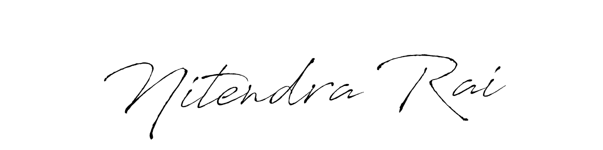 Make a beautiful signature design for name Nitendra Rai. Use this online signature maker to create a handwritten signature for free. Nitendra Rai signature style 6 images and pictures png