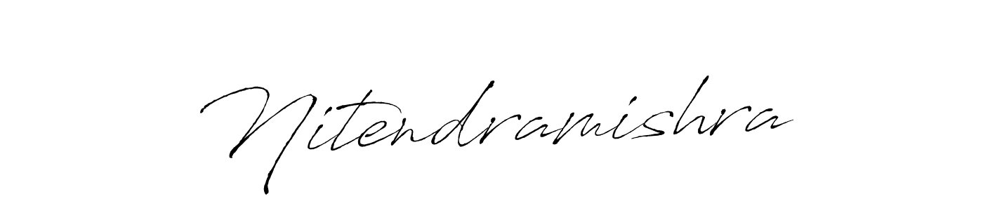 Antro_Vectra is a professional signature style that is perfect for those who want to add a touch of class to their signature. It is also a great choice for those who want to make their signature more unique. Get Nitendramishra name to fancy signature for free. Nitendramishra signature style 6 images and pictures png