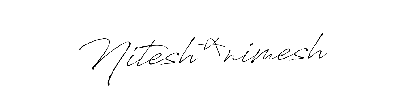 This is the best signature style for the Nitesh*nimesh name. Also you like these signature font (Antro_Vectra). Mix name signature. Nitesh*nimesh signature style 6 images and pictures png