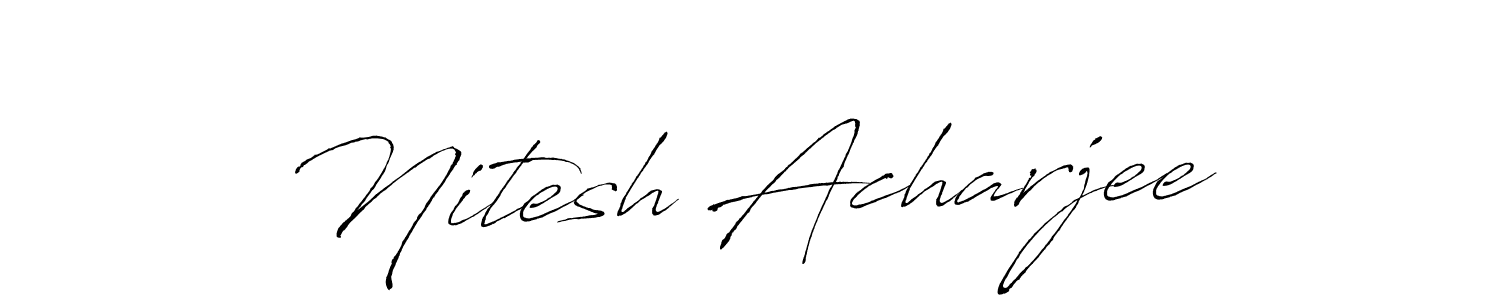 It looks lik you need a new signature style for name Nitesh Acharjee. Design unique handwritten (Antro_Vectra) signature with our free signature maker in just a few clicks. Nitesh Acharjee signature style 6 images and pictures png