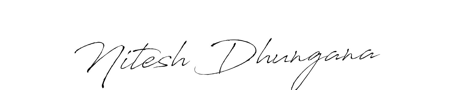 You can use this online signature creator to create a handwritten signature for the name Nitesh Dhungana. This is the best online autograph maker. Nitesh Dhungana signature style 6 images and pictures png