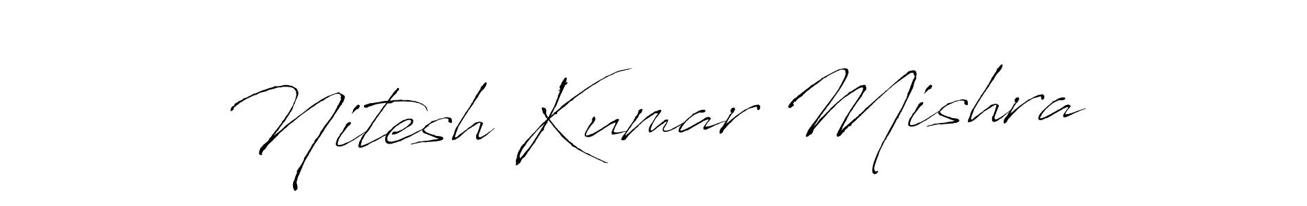 Also we have Nitesh Kumar Mishra name is the best signature style. Create professional handwritten signature collection using Antro_Vectra autograph style. Nitesh Kumar Mishra signature style 6 images and pictures png