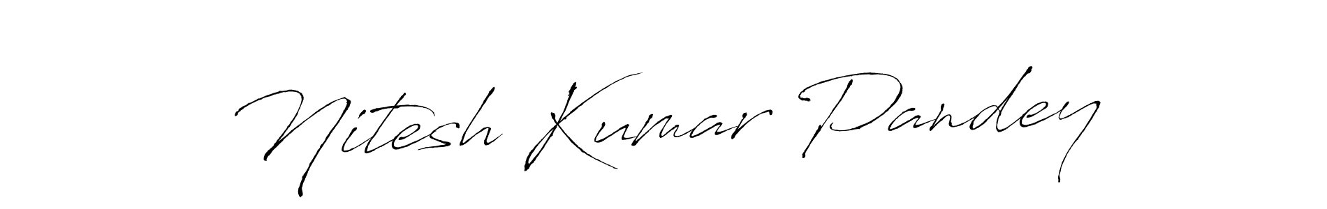 Make a short Nitesh Kumar Pandey signature style. Manage your documents anywhere anytime using Antro_Vectra. Create and add eSignatures, submit forms, share and send files easily. Nitesh Kumar Pandey signature style 6 images and pictures png