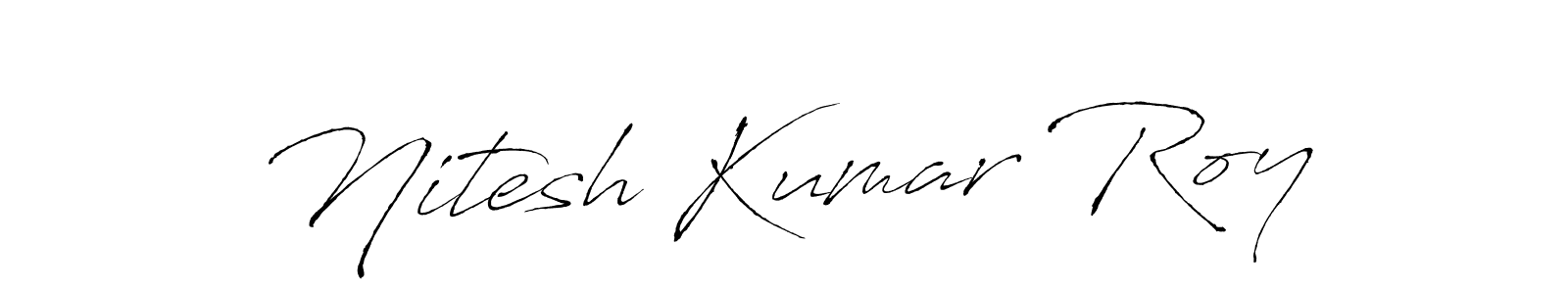 This is the best signature style for the Nitesh Kumar Roy name. Also you like these signature font (Antro_Vectra). Mix name signature. Nitesh Kumar Roy signature style 6 images and pictures png