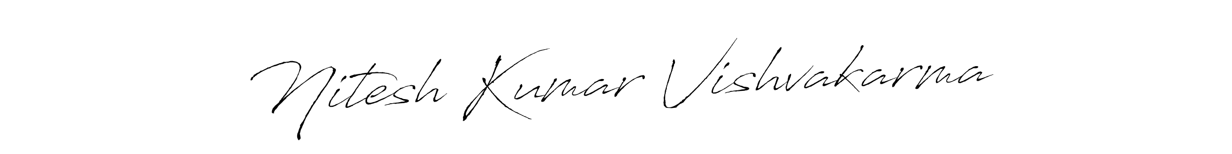 You should practise on your own different ways (Antro_Vectra) to write your name (Nitesh Kumar Vishvakarma) in signature. don't let someone else do it for you. Nitesh Kumar Vishvakarma signature style 6 images and pictures png