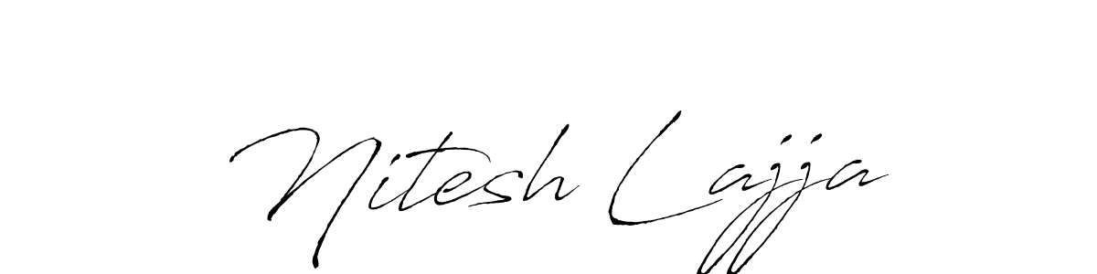 This is the best signature style for the Nitesh Lajja name. Also you like these signature font (Antro_Vectra). Mix name signature. Nitesh Lajja signature style 6 images and pictures png