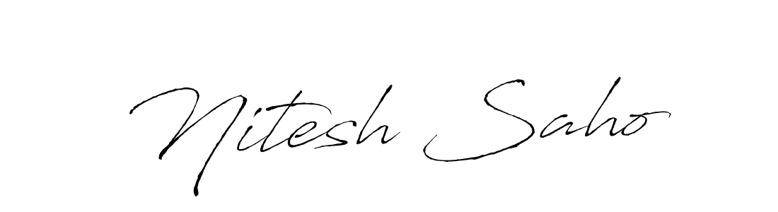 Best and Professional Signature Style for Nitesh Saho. Antro_Vectra Best Signature Style Collection. Nitesh Saho signature style 6 images and pictures png