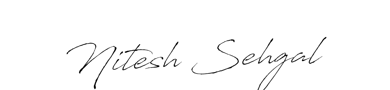 Also You can easily find your signature by using the search form. We will create Nitesh Sehgal name handwritten signature images for you free of cost using Antro_Vectra sign style. Nitesh Sehgal signature style 6 images and pictures png