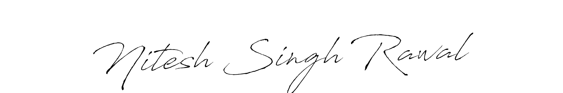 The best way (Antro_Vectra) to make a short signature is to pick only two or three words in your name. The name Nitesh Singh Rawal include a total of six letters. For converting this name. Nitesh Singh Rawal signature style 6 images and pictures png