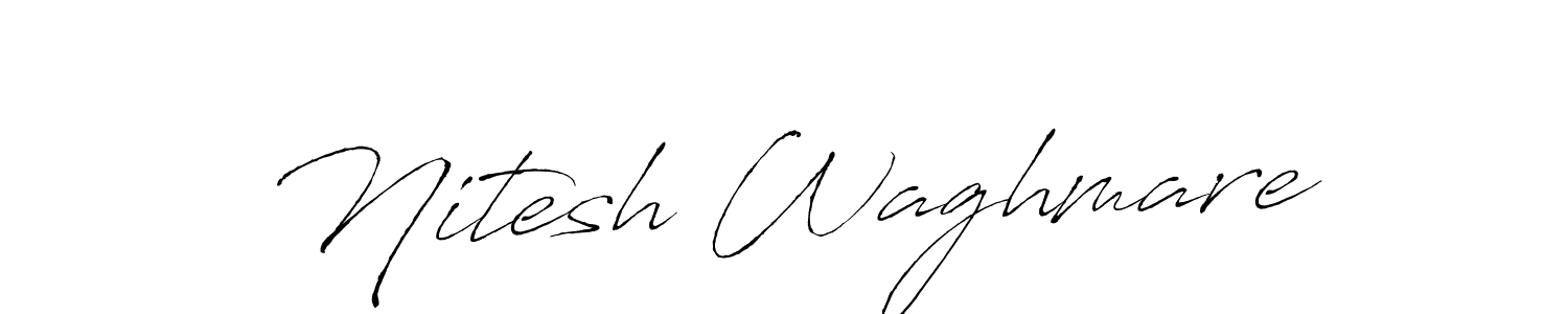 It looks lik you need a new signature style for name Nitesh Waghmare. Design unique handwritten (Antro_Vectra) signature with our free signature maker in just a few clicks. Nitesh Waghmare signature style 6 images and pictures png